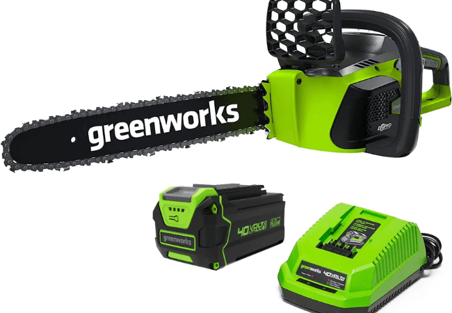 Greenworks G-Max 16-Inch Digi pro-Cordless Chainsaw